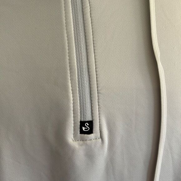 Sold Vandyke Half Zip Hoodie, Glacier Grey, Size XL, NWT - Picture 9 of 12